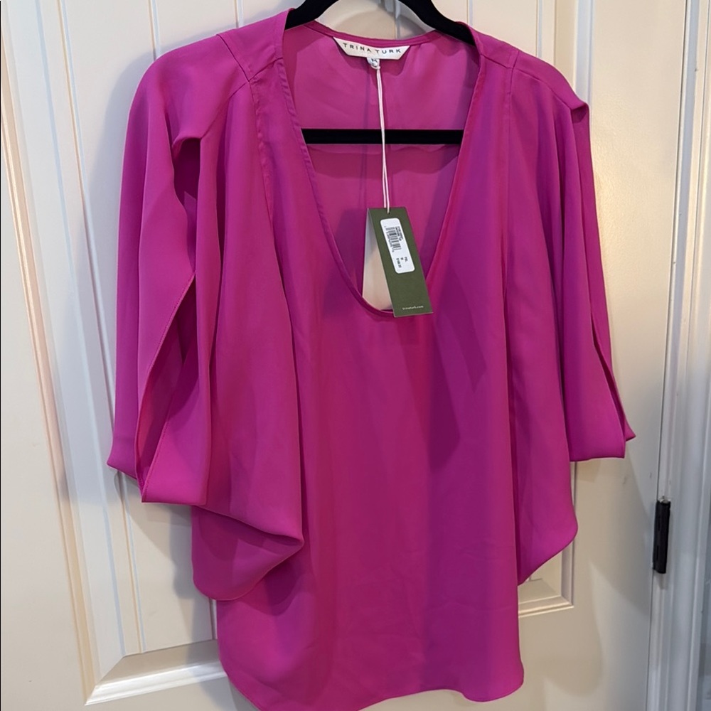 Trina Turk Vibrant Pink Women's Top